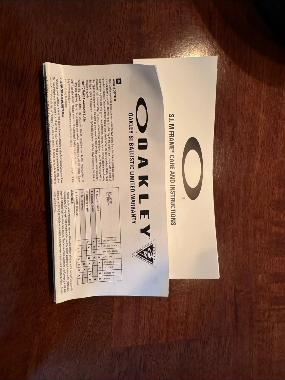 Oakley SI Ballistic M Frame Extra Lenses (Frame NOT included)